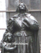 Statue of Anne Hutchinson