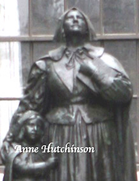 Anne Hitchinson Statue